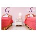 Custom Nursery Decal Girls Monogram and Name