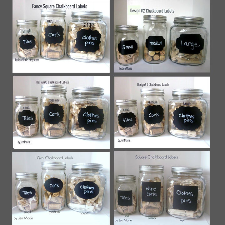 60 MEDIUM Chalkboard Labels any design