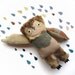 Brian  owl,  soft art toy by Wassupbrothers