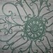 Shabby Chic /Metal Wall Decor, Jade Green,Painted Wall Art, Patio Decor, Wrought Iron / Shabby Chic Decor