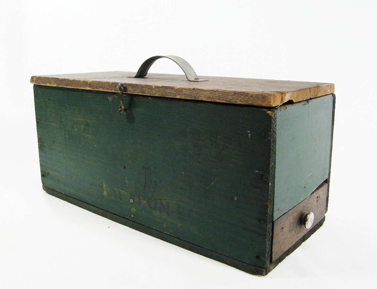 Primitive Wooden Storage Box