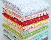 Text The Rainbow II Fat Quarter Bundle of Ten