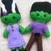 The Frankensteins Plush Art Dolls