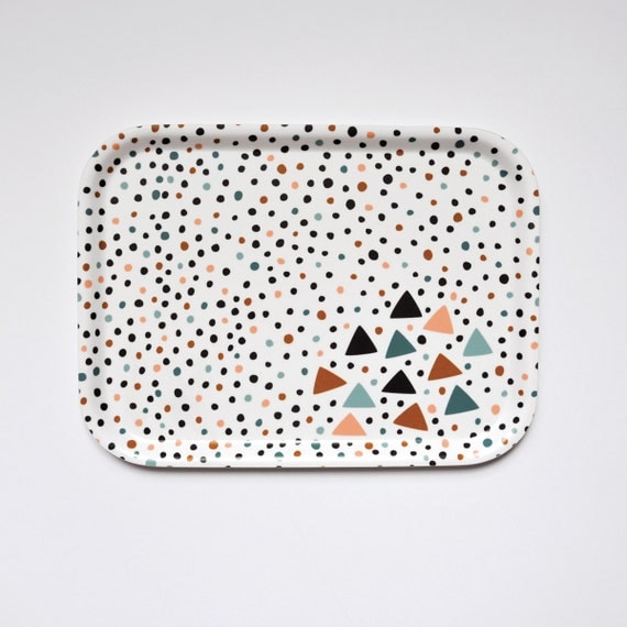 Confettis tray