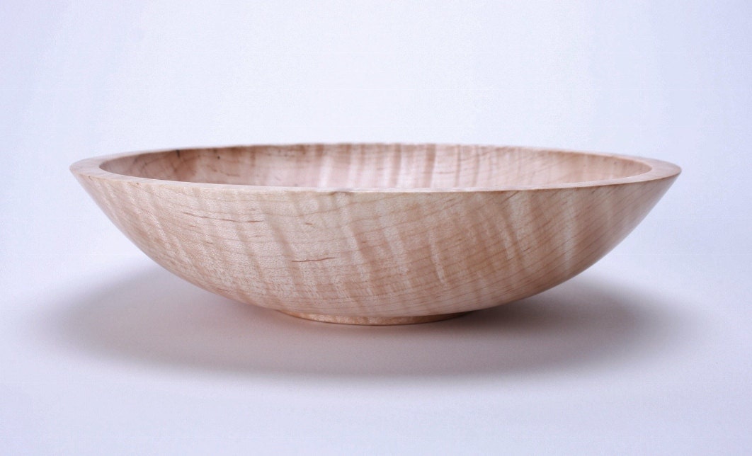 Fiddleback Maple Wooden Bowl 938