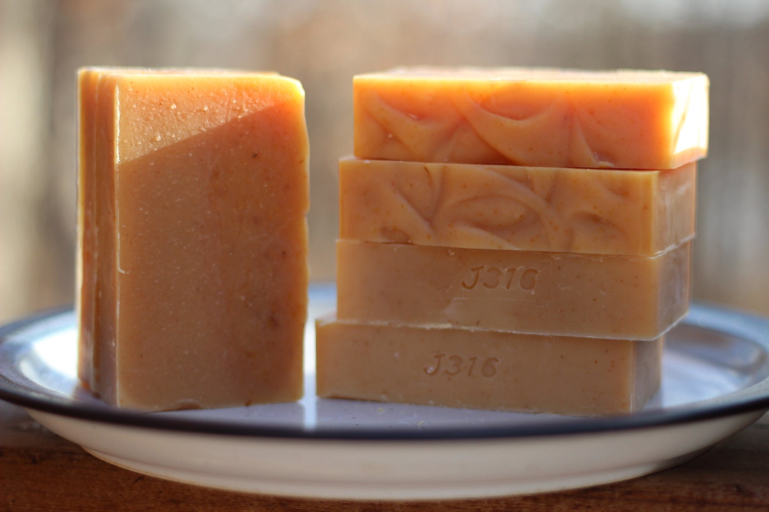 Lemongrass Essential Oil Soap - Natural Soap - Homemade Bar Soap - Handmade Soap Cold Process