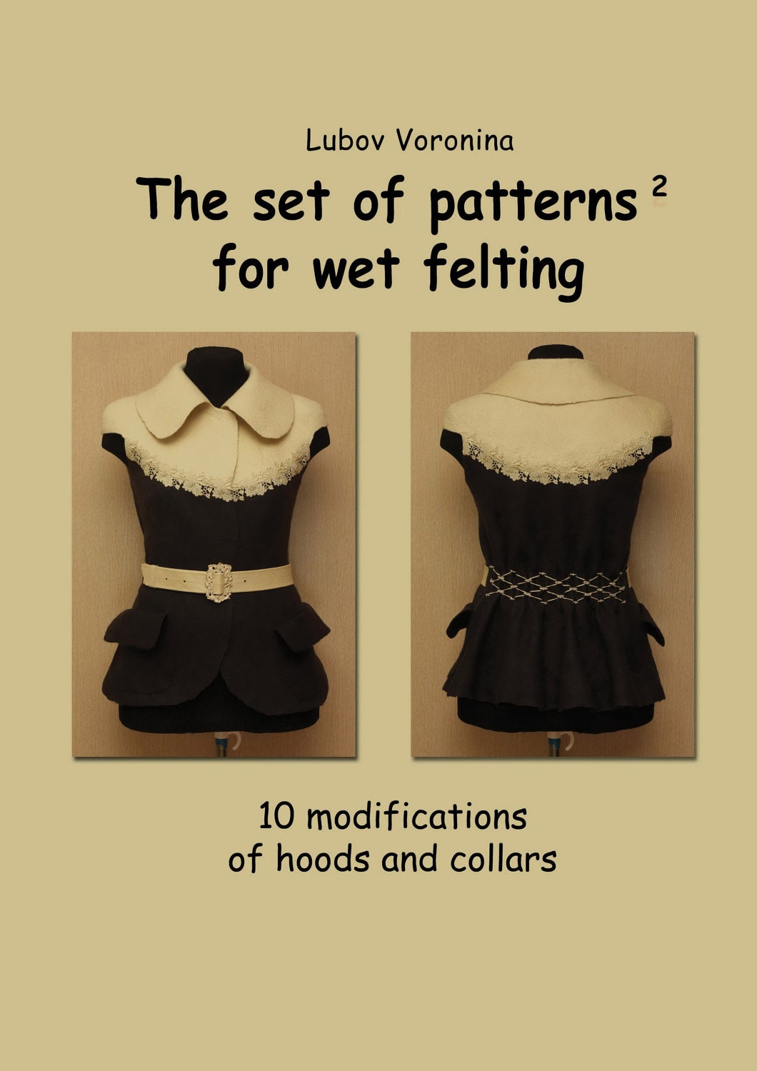 The set of patterns for wet felting 2