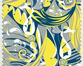 Fabric in Carnival of Tides Pattern Martha's Vineyard color