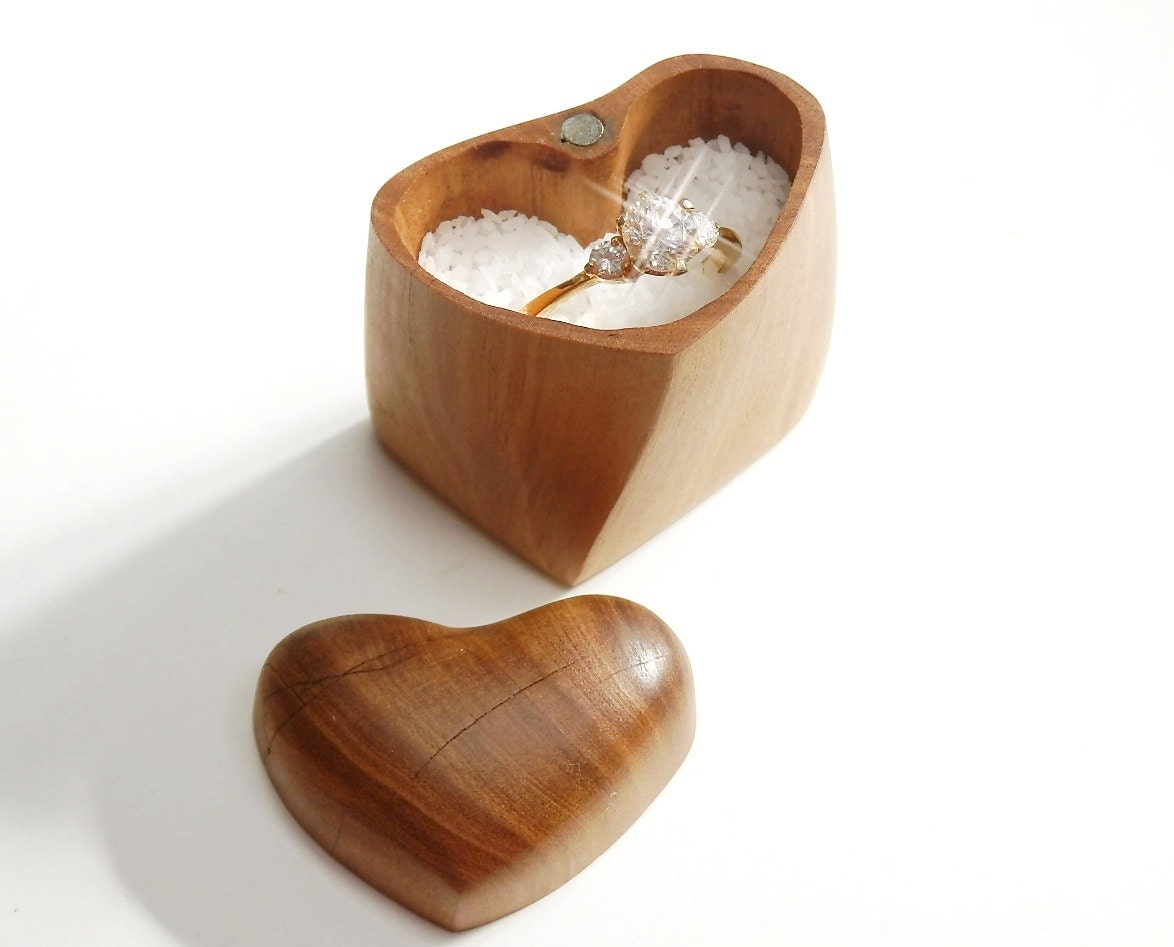 Handcarved Engagement Ring Box Salt Cellar You Are My Salt Tagt team 123 cc loh ostat socal etsy guild tenx tt cccoe sos steam team madcap