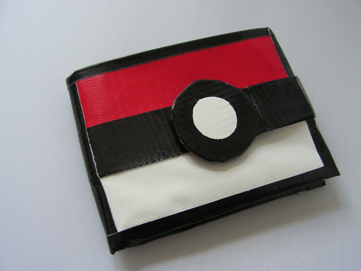 Pokeball Duct Tape Wallet