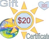 Gift Certificate Twenty Dollars