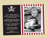 Printable Pirate Party Invitation - Pirate Invitation by 505 Design Paperie