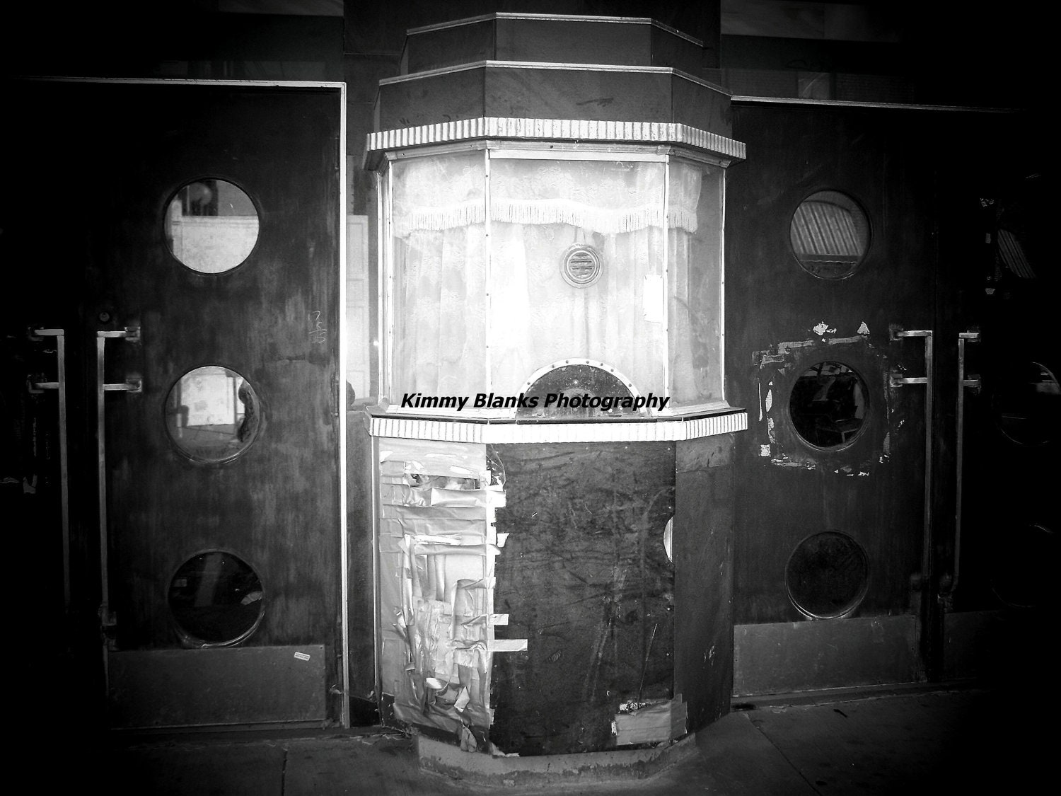 Abandoned Movie Theater 8x10 Photo