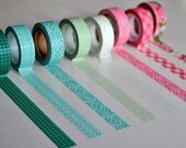 Washi Tape - Pink & Turquoise