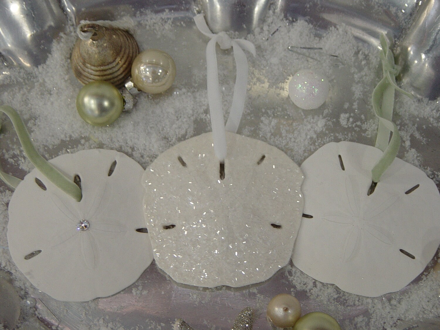 Sand Dollar Ornaments