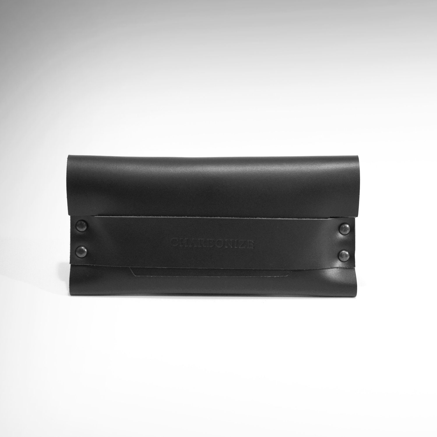 iPhone 4/4S Wallet - Black Leather