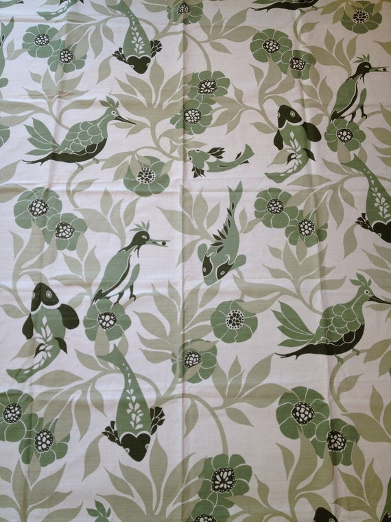 LULU DK Paradiso Hand Print Linen Fabric