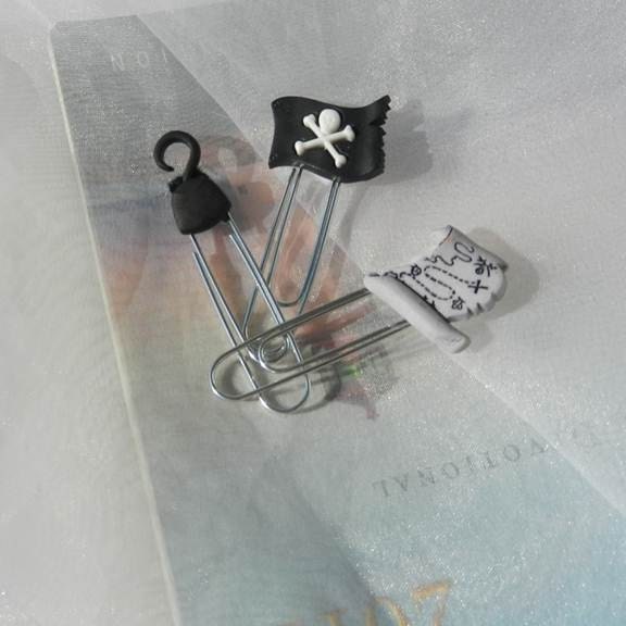 Pirate Paperclip Bookmark Set Black Friday Cyber Monday