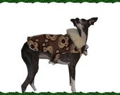 Custom REVERSIBLE Fleece Fur Baby Dog Cover Up Coat