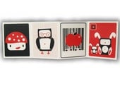 Mezoome Red white and black booklet for infants