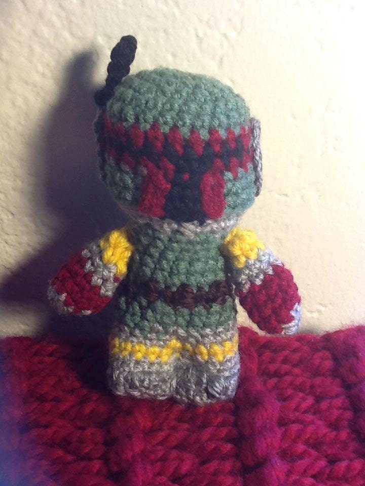 Boba Fett Star Wars Mini Amigurumi