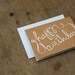 Happy Birthday card (yellow)