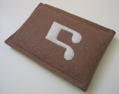 READY TO SHIP iPod touch 4th Generation cover iPod classic case -----Merino wool felt