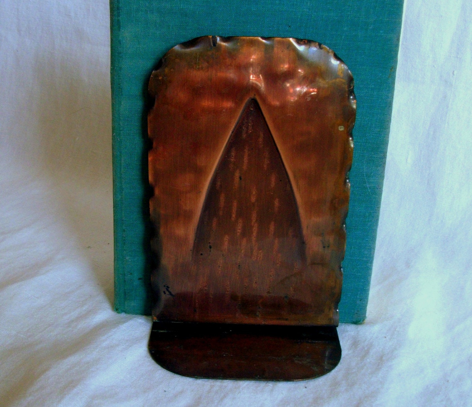 Vintage Copper Bookends