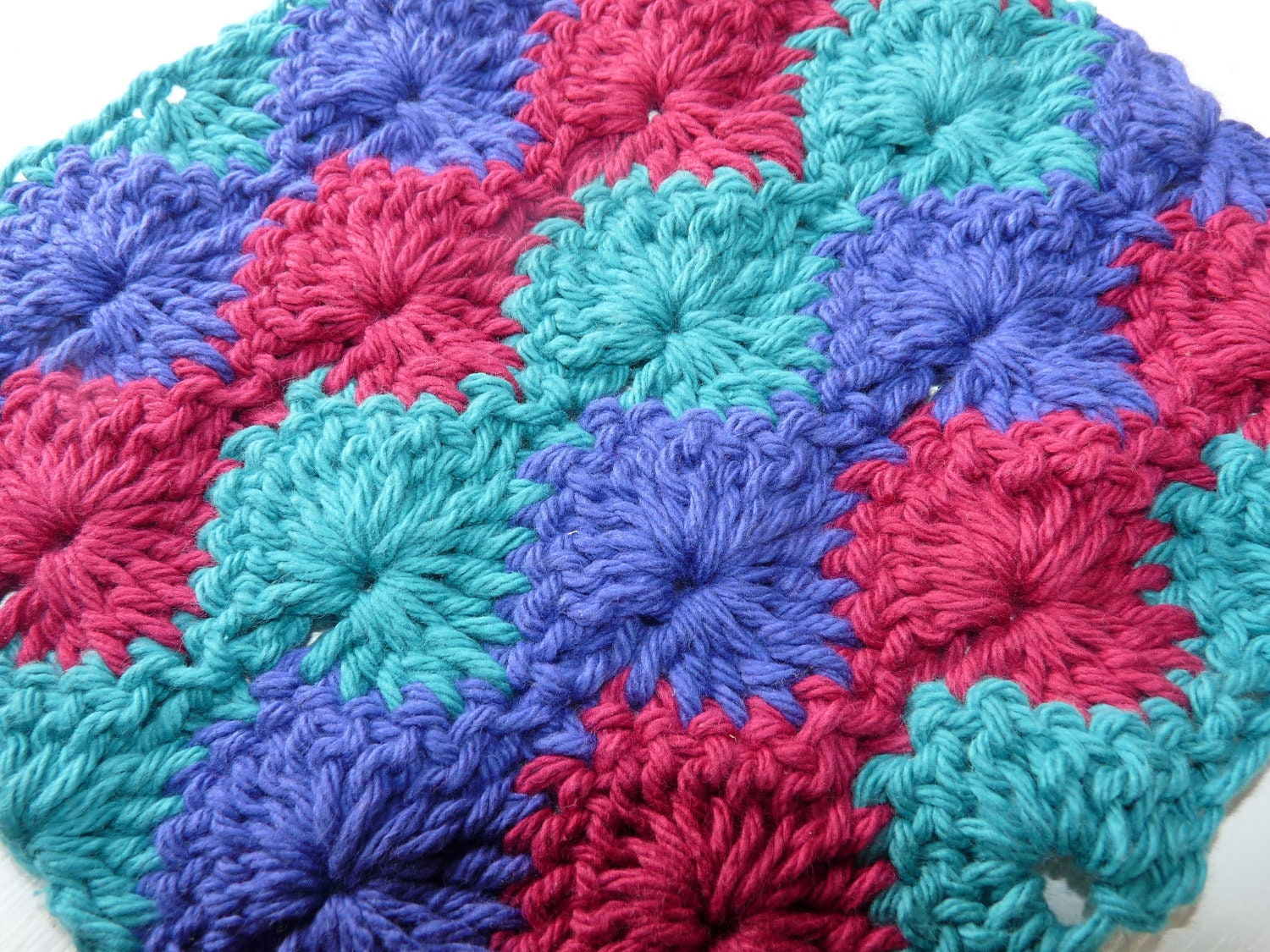 Cotton Crochet Hotpad Potholder