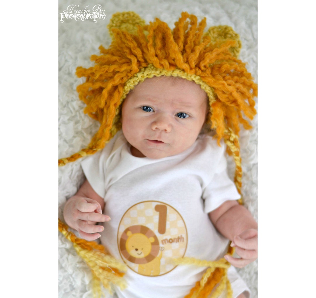 Monthly Onesie Stickers Baby Month Stickers - Bentley - Jungle Safari Animals - Great Baby Shower Gift and Photo Prop