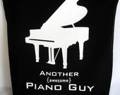 Piano Guy or Gal Music Tote Bag