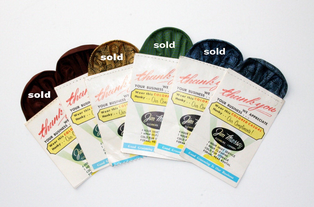 Good Grooming Is Our Business Pocket Puff Hanky (single unit)