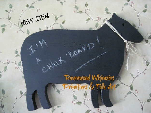 Chalkboard, Animal Chalkboard, kitchen, sheep, country kitchen