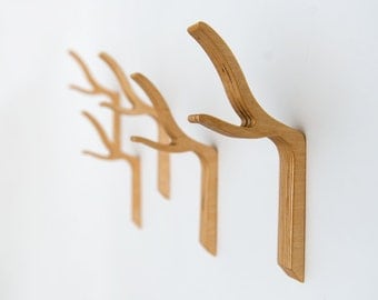 Twig Modern Wall Hook - Twiggy series Large Coat Hook, hooks and fixtures, storage and organization