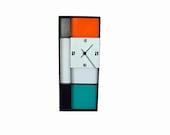 Mid century inspired Abstract Wall Clock