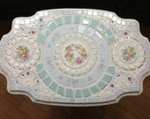 Shabby Chic Vintage China Mosaic Table