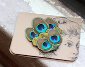 Classic Peacock Feather Fan Hairclip