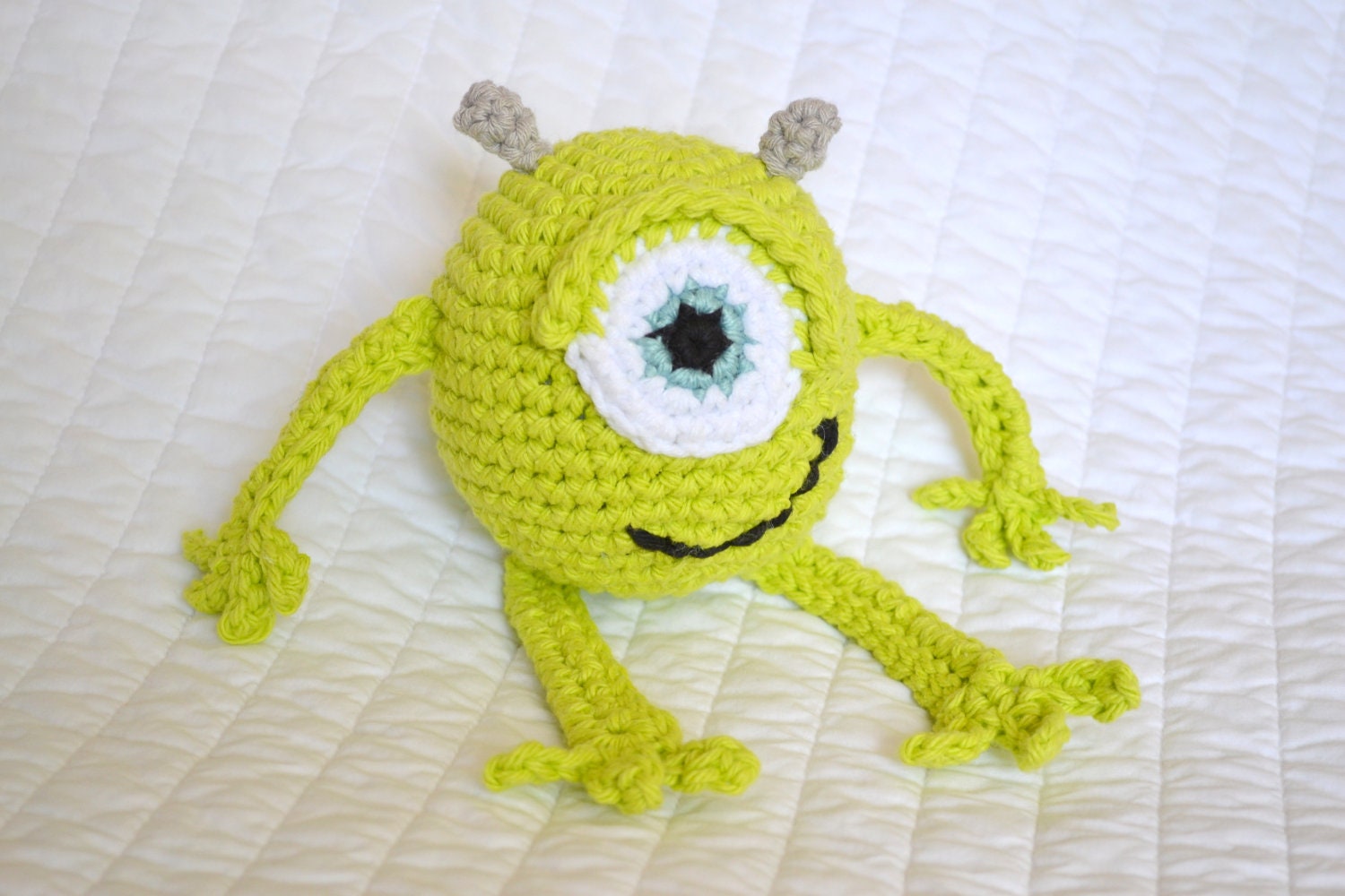 Crochet Mike Wazowski Pattern