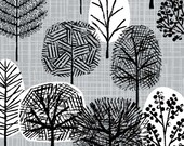Grey Forest, limited edition giclee print