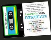 80's Theme 30th Birthday Party Invitation Il_170x135