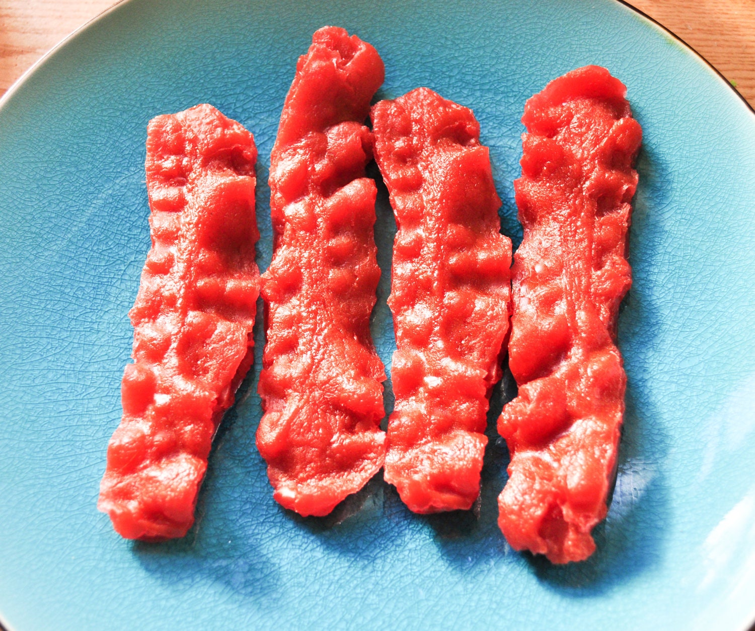 Bacon Soap - Vegan Soap - Breakfast Soap - fake food soap - Strips of Bacon, Bacon scented