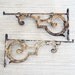 Cast Iron Wall Shelf Brackets Antique French