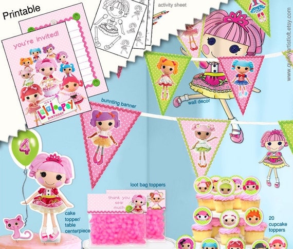 MEGA Printable Birthday Kit