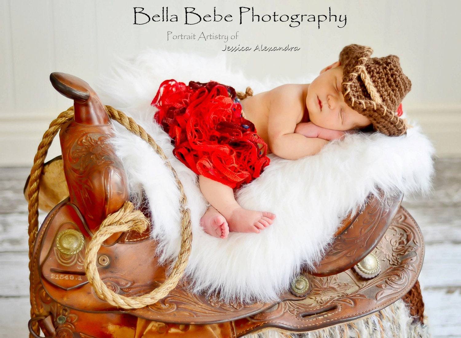 Country Cowgirl Set - Newborn/Baby - Made to Order