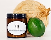 Kokomo Cream Deodorant - Handmade Creamy, Dreamy Tropical Deodorant - 4.75 oz WITH RECIPE