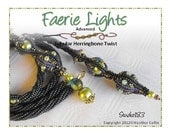 Twisted Herringbone Rope Beading Tutorial FAERIE LIGHTS