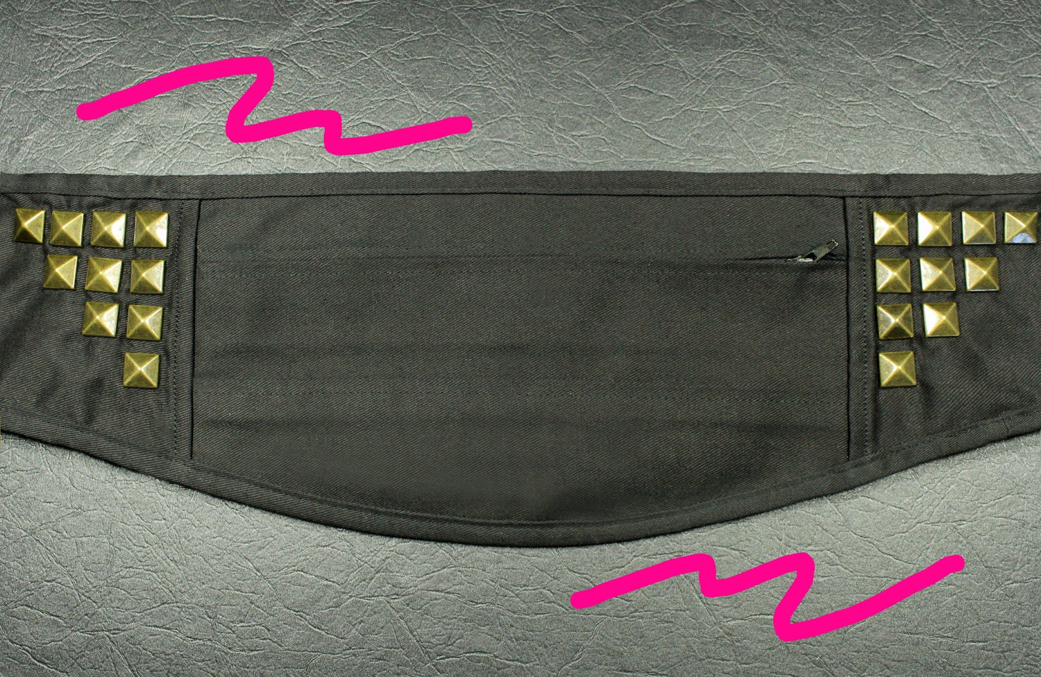 HIP BAG - Fanny Pack - Studded-any color