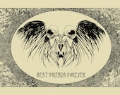 Best Friends Forever Limited Edition Screen Print