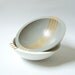 Gradient Line Hardwood Small 7" Bowl, White Bean