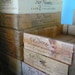 Reserved for Judy/Wine Crate / Far Niente / Magazine Holder / Wedding Decor / Napa Valley / Organization